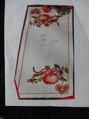 Ristipistomalli kaitaliinaan omena ja pipari