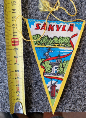Säkylä pieni vintage matkailuviiri