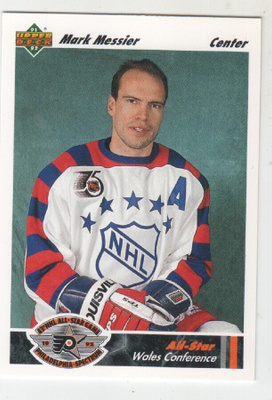 Mark Messier 91-92 ud all stars.