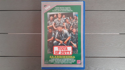 VHS: Tour Of Duty / Saarrokissa, FIx Egmont (1987)