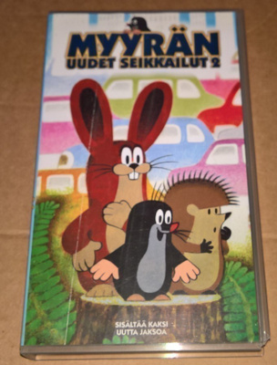 MYYRÄN UUDET SEIKKAILUT 2  LASTEN PIIRRETTY  VHS