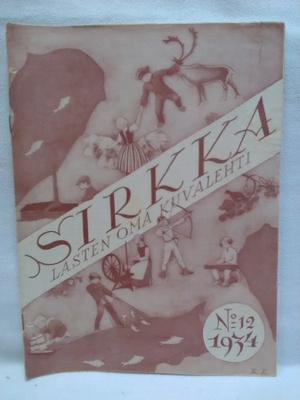 Sirkka N:o 12 1934 lasten oma kuvalehti