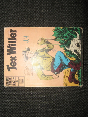 Tex Willer 2/1972 Tex Willer ja tahrittu tinätähti