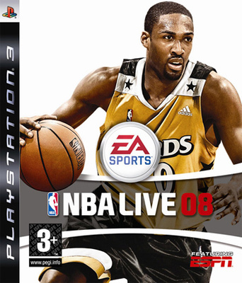 nba live 08 (7 357) k PS3 koripallo