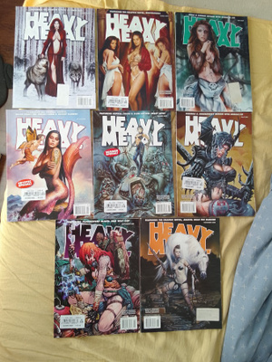 Heavy metal lehdet 2009   8 kpl