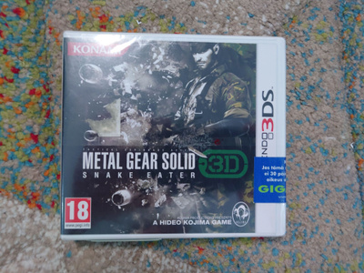 metal gear solid snake eater nintendo 3DS uusi