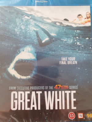 GREAT WHITE   BLU-RAY UUSI