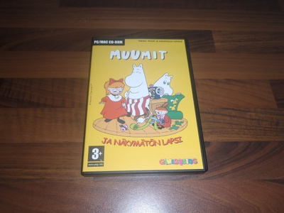 MUUMIT JA NÄKYMÄTÖN LAPSI - PC / MAC CD-ROM ( Hyvä kunto )