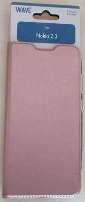 Nokia 2.3 2/32GB Android Wave BookCase ruusukulta tai musta