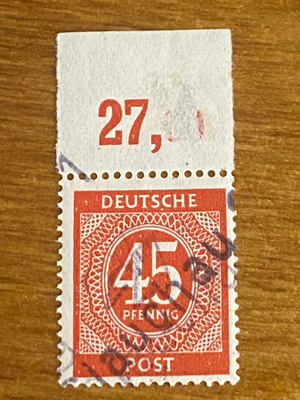 SAKSA 1948 NEUVOSTOLIITTO SEKTORI MERKKI**