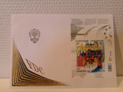FDC- ensipäiväkuori - Verla - 2001