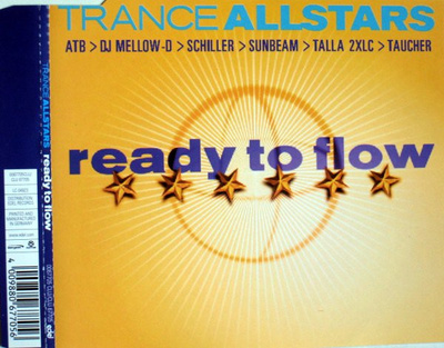 Trance Allstars - Ready To Flow (CD) NEAR MINT!! Maxi-single