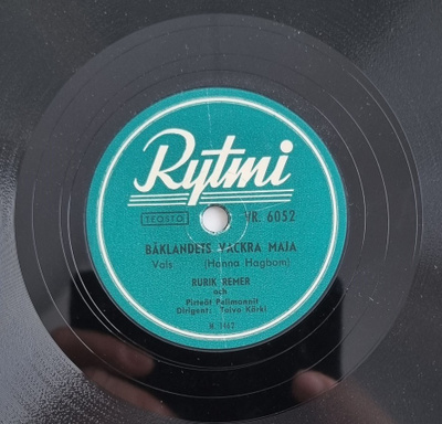 Savikiekko 1950 - Rurik Remer - Rytmi - R 6052