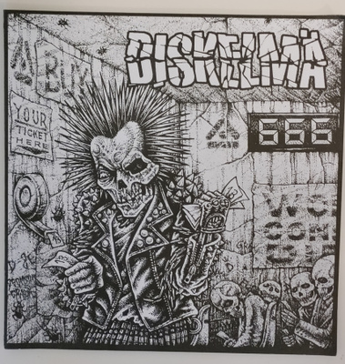 Diskelmä / Polttoitsemurha split 7"