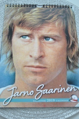 Jarno Saarinen 2019 kalenteri