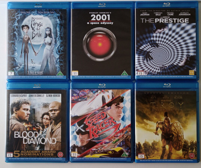 20 kpl Bluray elokuvaa