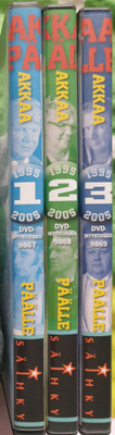 AKKAA PÄÄLLE 1-3 DVD
