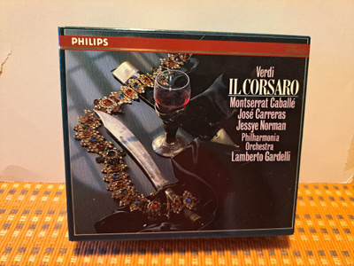 Verdi:Il Corsaro:Caballe,Carreras,Jessye Norman etc. 2CD-Box