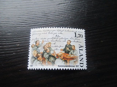 Åland: Kunnankokous vuonna 1917 1987 **