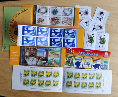 Ikimerkkejä postitukseen 60 kpl (arvo 165 €)