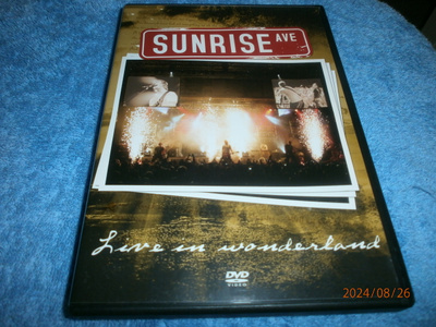 SUNRISE  AVE  - LIVE IN WONDERLAND   -    DVD