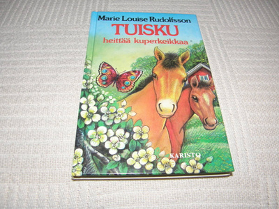 Marie Louise Rudolfsson Tuisku heittää kuperkeikkaa