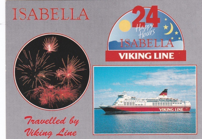 LAIVAKORTTI - M/S ISABELLA - 2