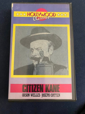 Citizen Kane VHS Orson Welles