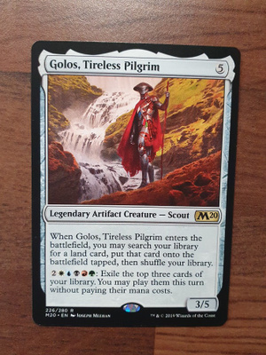Magic the Gathering Golos, Tireless Pilgrim