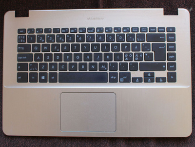 Läppärin näppis ja kosketustaso  ASUS VivoBook 15 X505BA