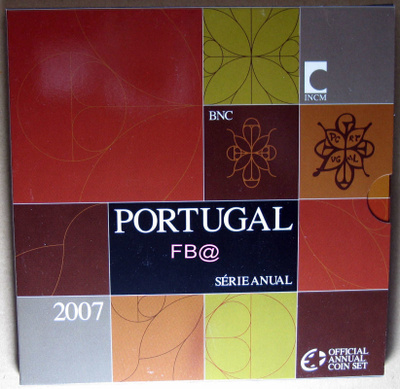2007 BU setti  Portugal 1c - 2 euro