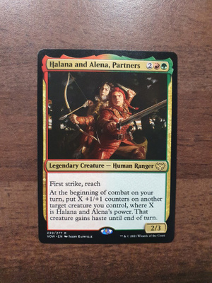 Magic the Gathering Halana and Alena, Partners