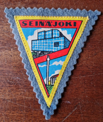 Seinäjoki vintage kangasmerkki