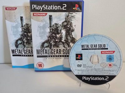 Metal Gear Solid 2: Substance (CIB) (PS2)
