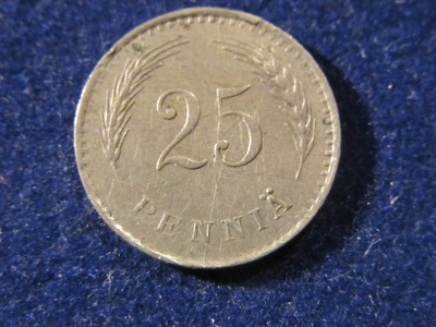 25 penniä 1930