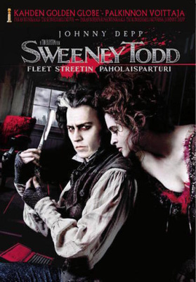 Sweeney Todd - Fleet Streetin Paholaisparturi - DVD