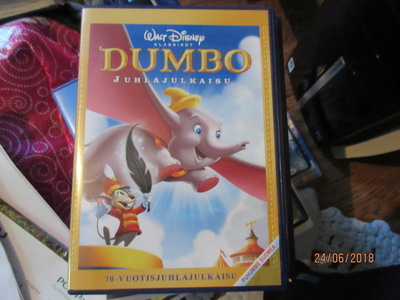 Disney Klassikko 4: Dumbo dvd, 1941