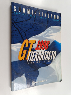 GT-tiekartasto 1998 : Suomi-Finland = GT-vägatlas = GT ro...