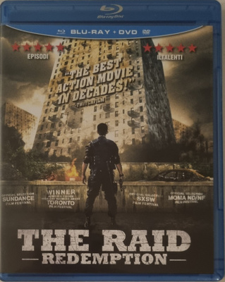 THE RAID: REDEMPTION BLU-RAY + DVD