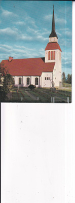 Kuusamo , kirkko b706