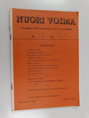 Nuori voima heinäkuu 1939