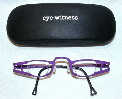 Silmälasikehys Theo Eye Witness (Pure Titanium) Violetti