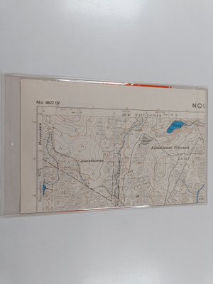 Topografinen kartta 1:20 000, N:o 4622 09 : Nousu