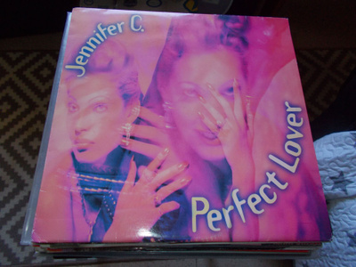 12" VINYYLI MAXI SINKKU JENNIFER C. ** PERFECT LOVER **