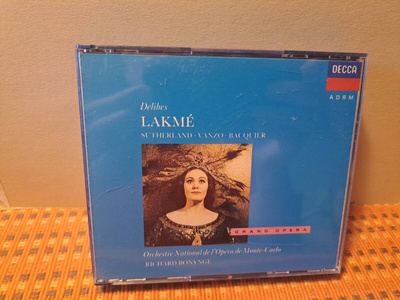 Delibes:Lakmé-Sutherland,Vanzo,Bonynge ym. 2CD