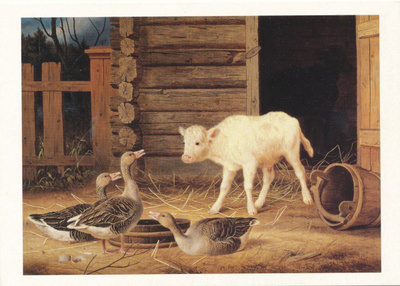 Ferdinand von WRIGHT - "Ensi yllätys" (1880)