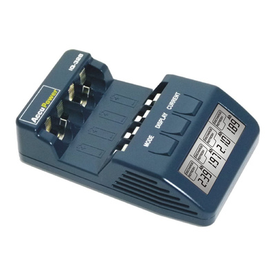 AccuPower IQ-328 Älykäs Akkulaturi, Testeri AA AAA