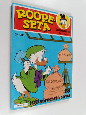 Walt Disney : Roope-Setä taskulehti 3/ 1983