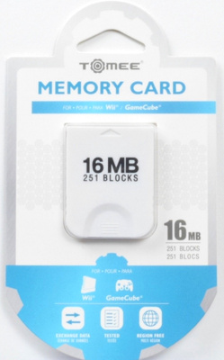 Tomee Memory Card 16MB For Wii And Gamecube