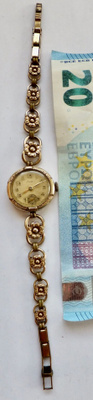 VANHA Kello Stowa Walzgold Double 20 mikron 1930-l NÄTTI
